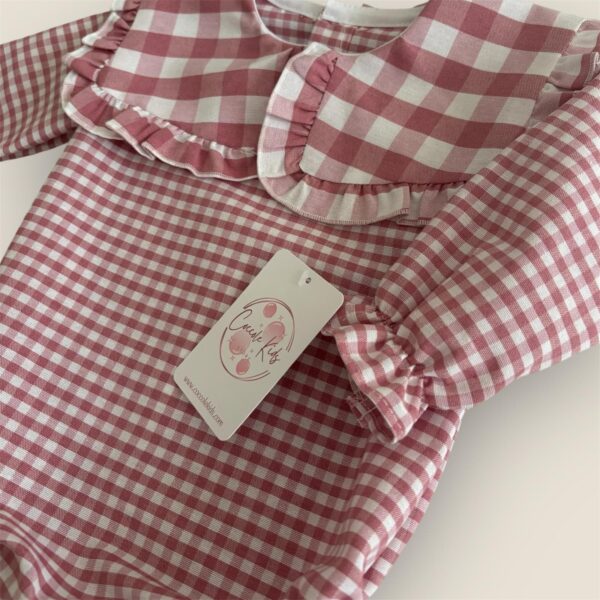 Alternative view of Pelele vichy maquillaje de COCCOLE KIDS