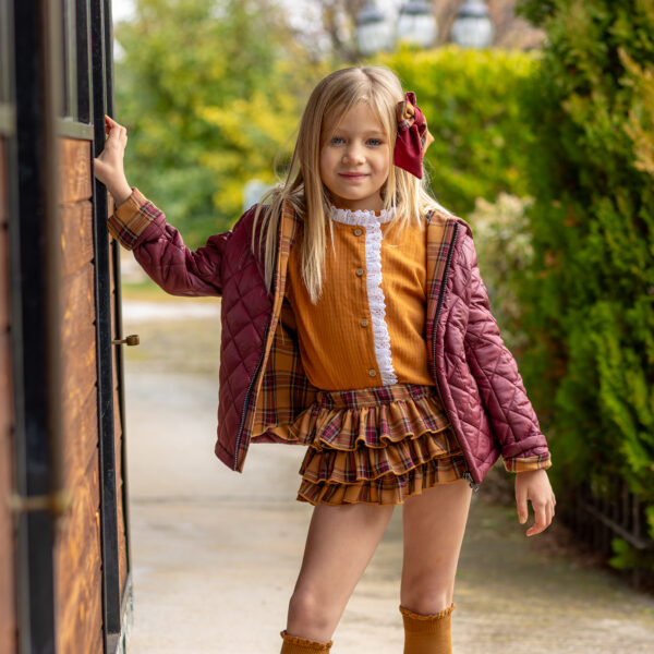 Alternative view of Blusa ocre Eva de BOÉTIE KIDS