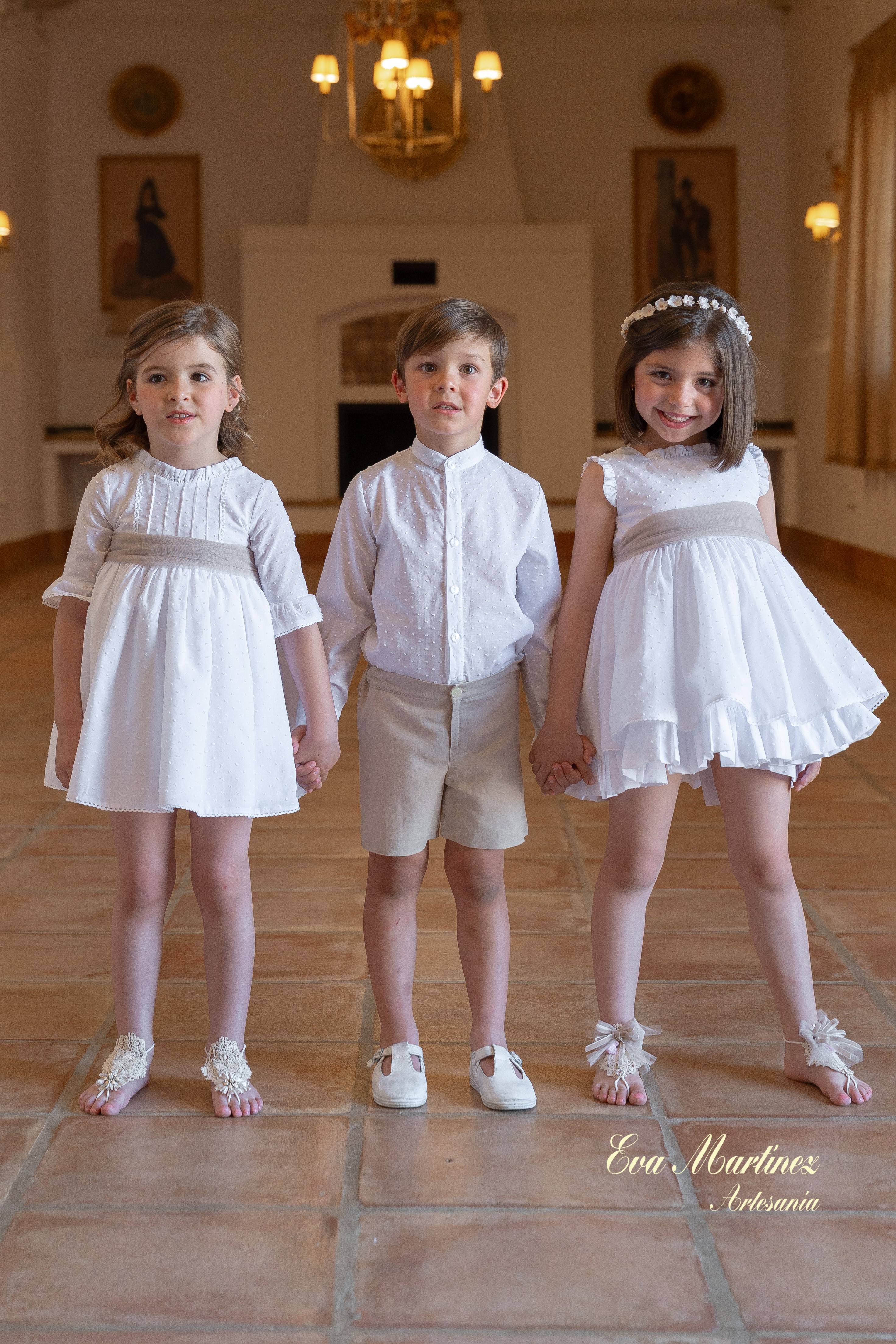 Alternative view of Conjunto camisa y pantalón chino niño de ceremonia y arras modelo Mía de EVA MARTÍNEZ